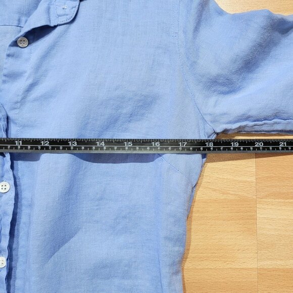 J. Crew Classic Button Up Linen Shirt | Size: 0 - Picture 5 of 15